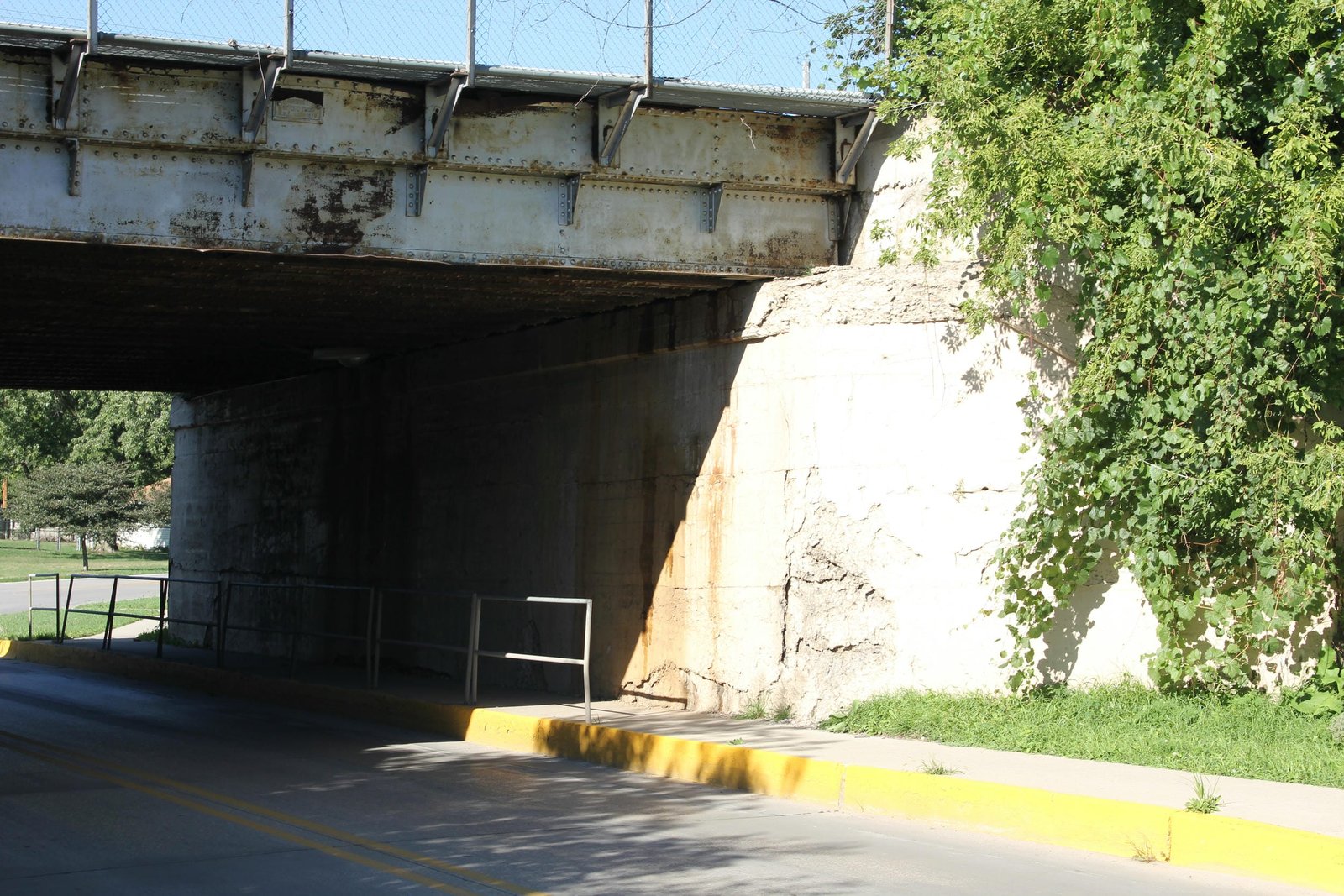 East abutment